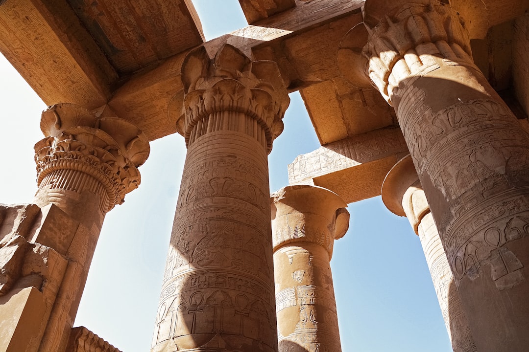 brown concrete pillars during daytime