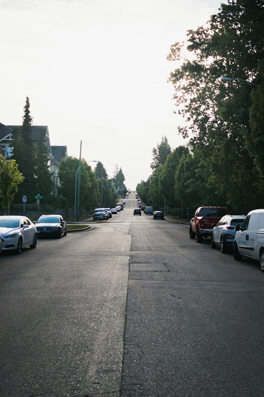 cars parked on parking lot during daytime