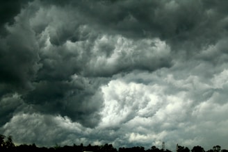 A stormy sky illustrating emotional turmoil.