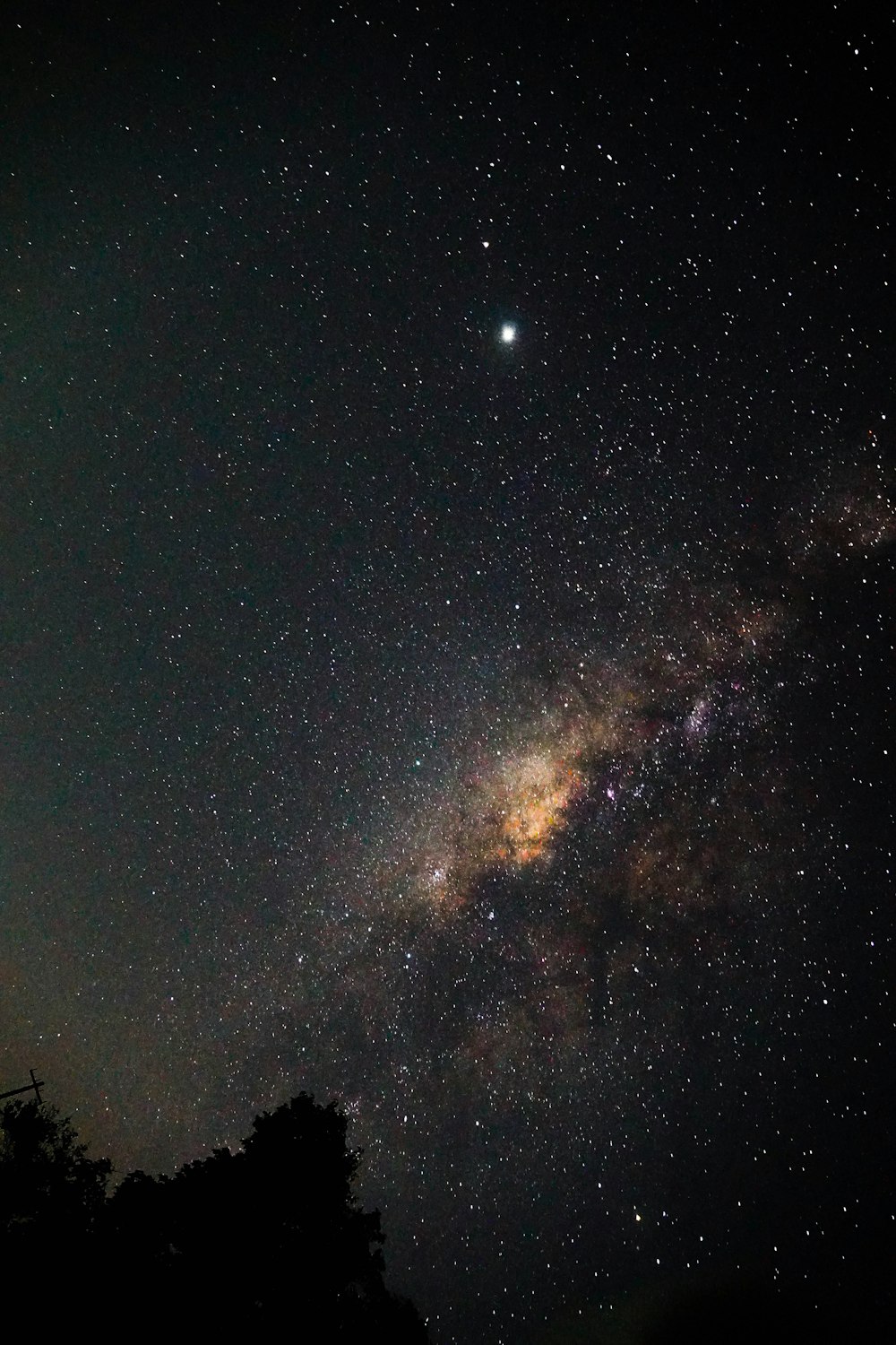 stars in the sky during night time