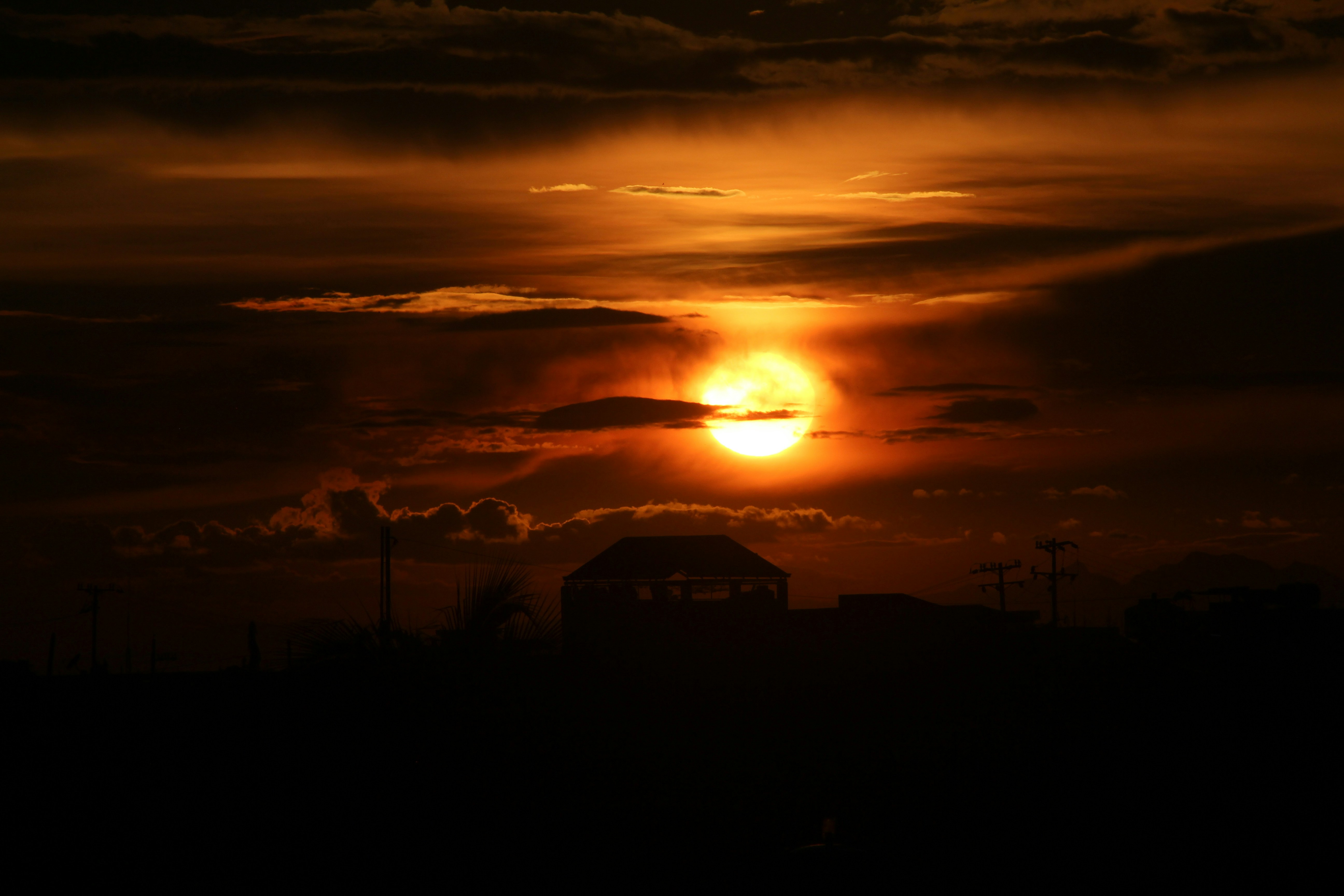 sun set