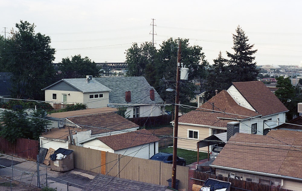 brown and white concrete houses during daytime