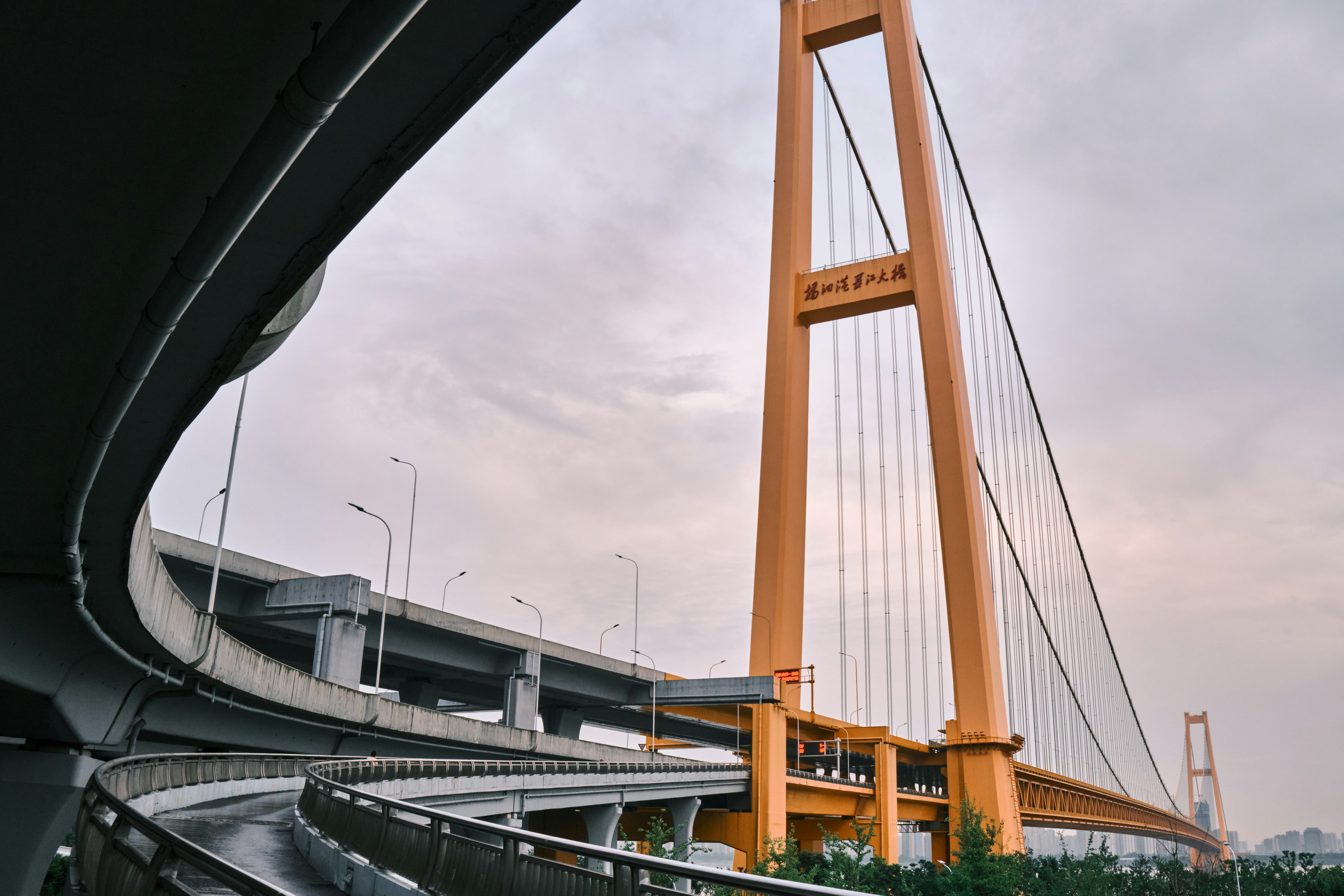 brown bridge under white sky during daytime