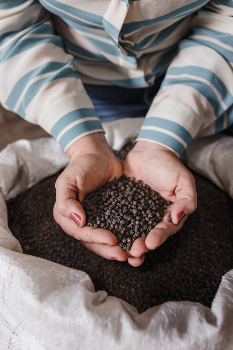 Black Pepper Whole Grains