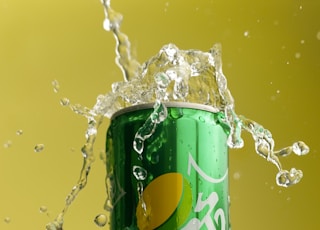 green and yellow pepsi can