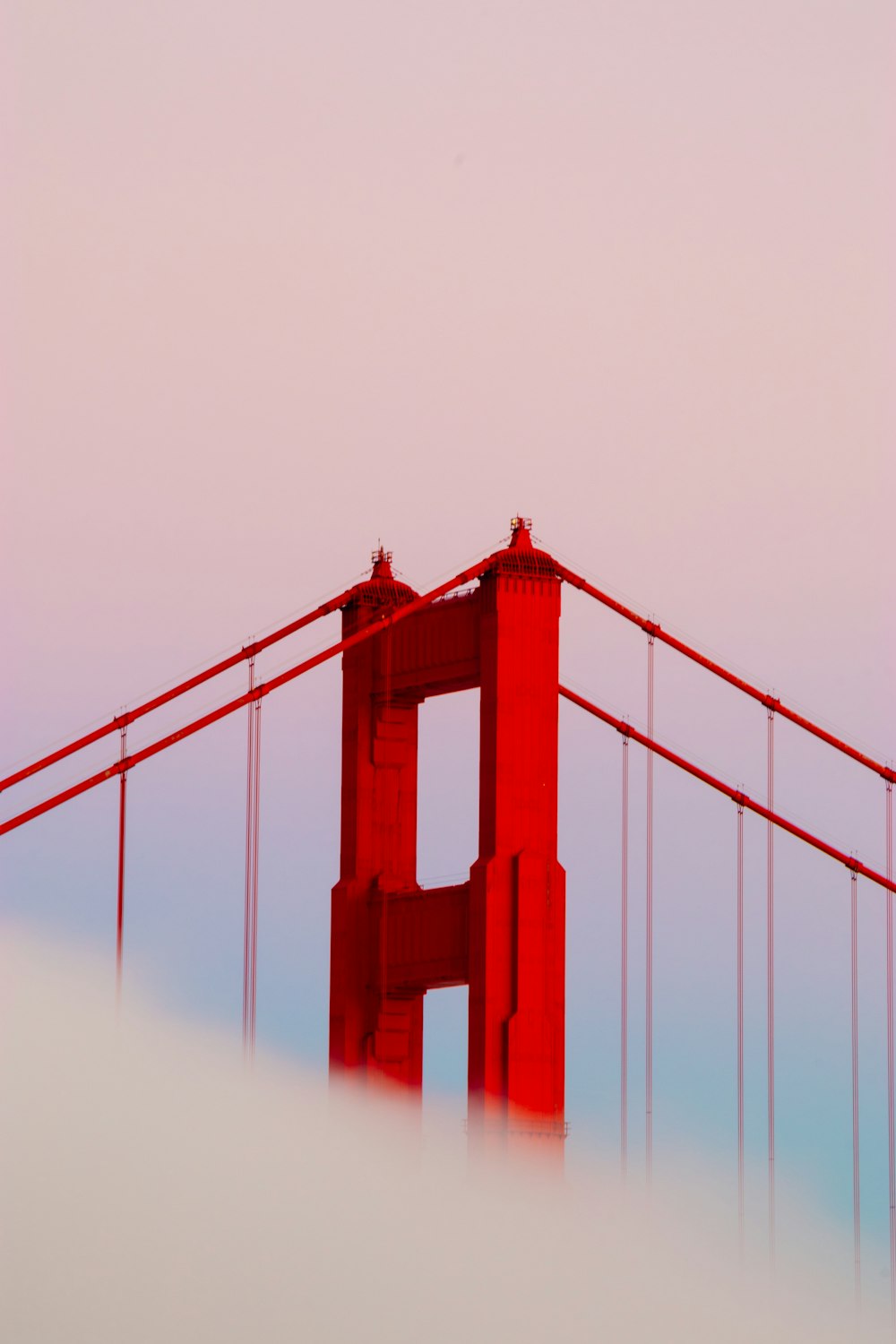 Golden Gate Bridge in der Graustufenfotografie