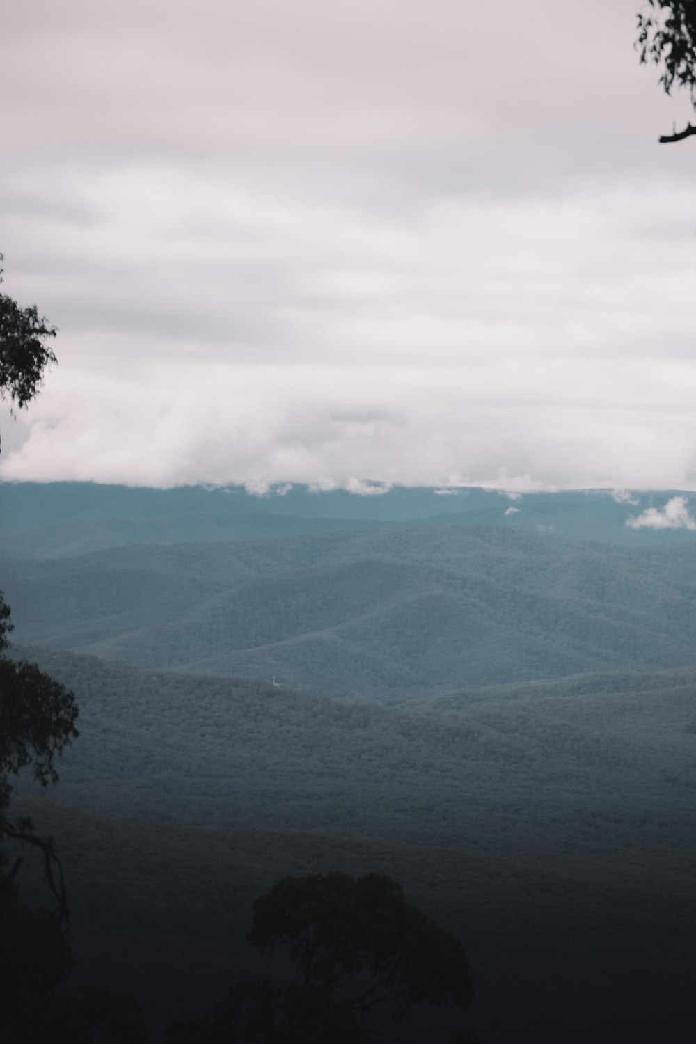 green mountains under white sky during daytime