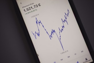 black android smartphone displaying white screen