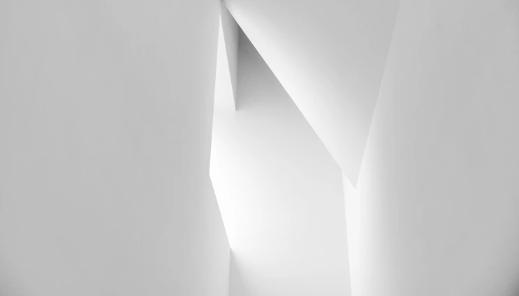 A clean, modern architectural design sketch blending creativity and precision.