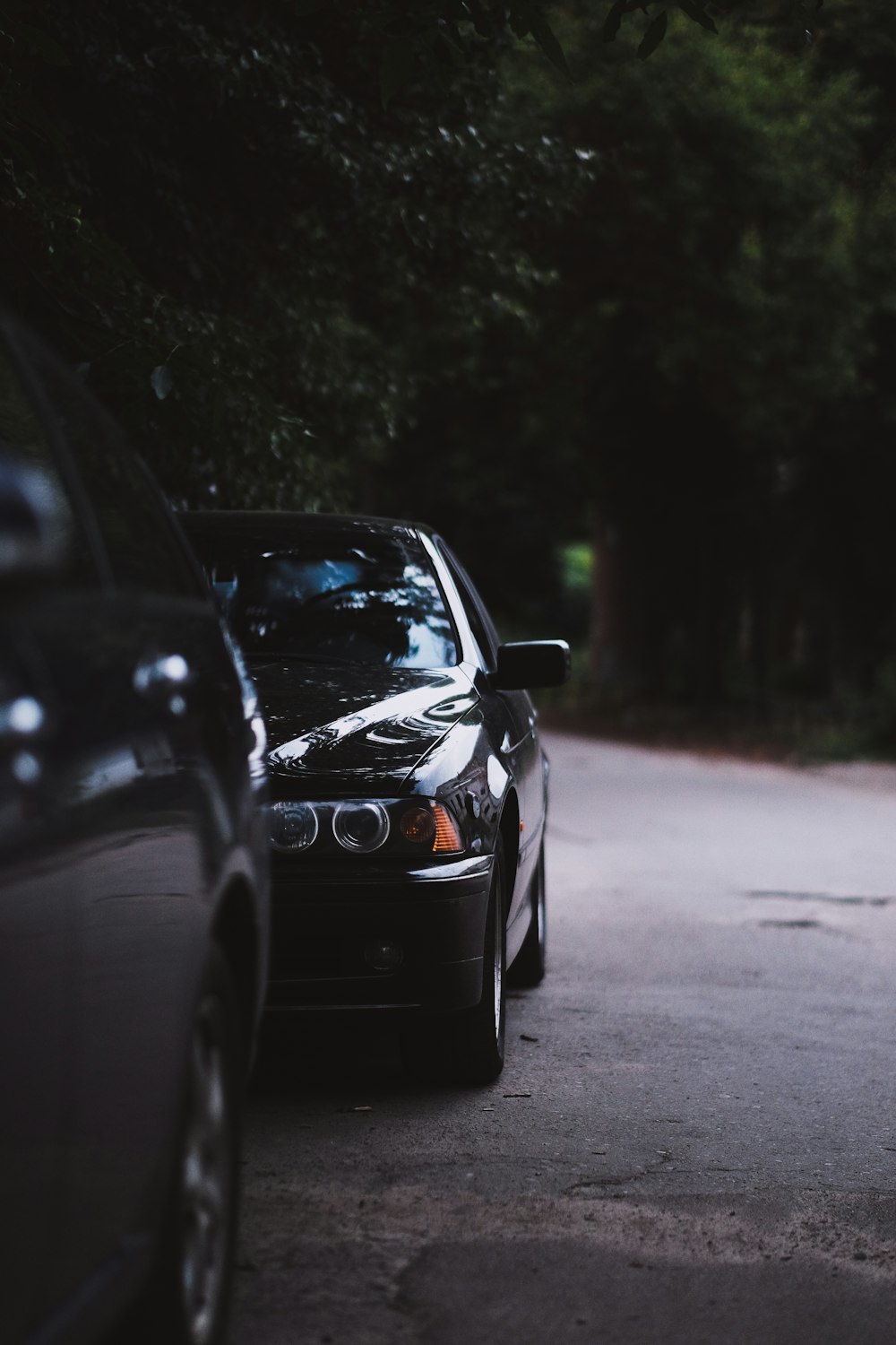 black honda car on road during daytime