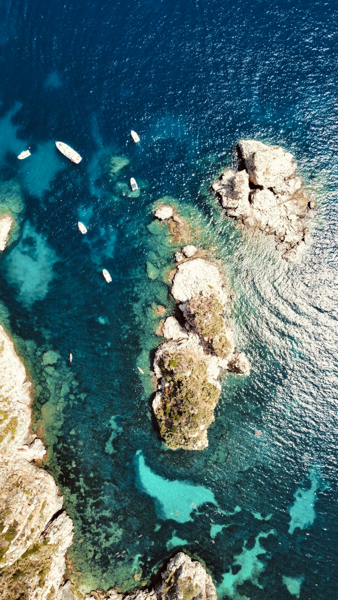 aerial view of body of water during daytime