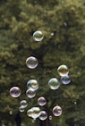 green and white bubbles during daytime