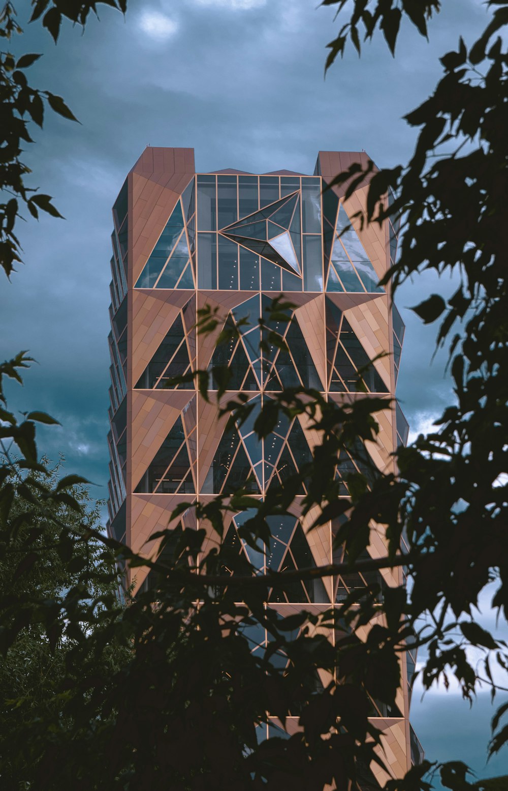 brown concrete building under blue sky