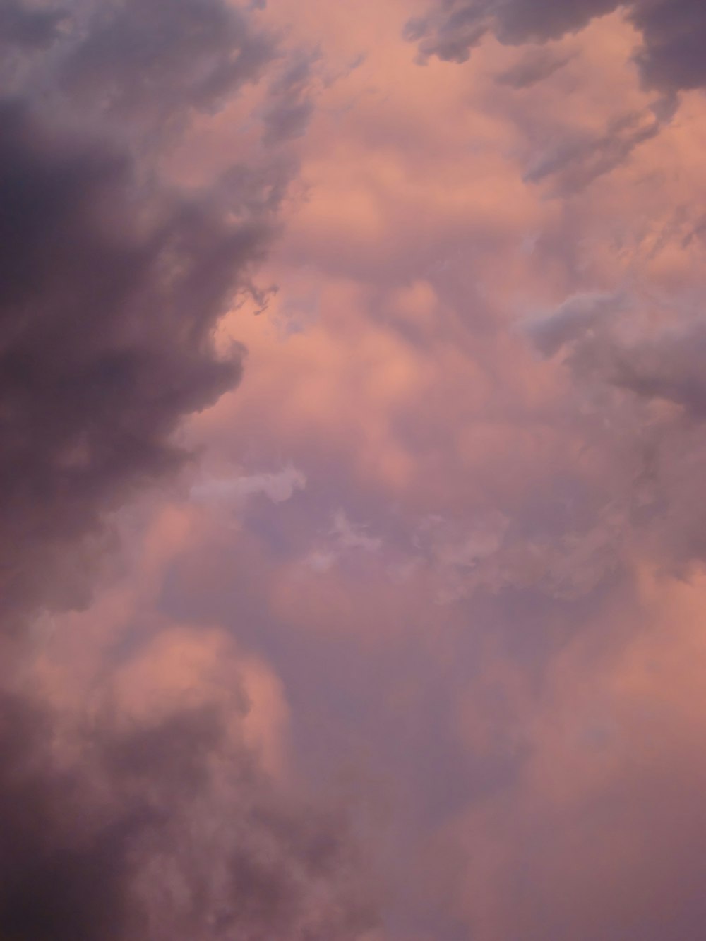 white clouds and blue sky