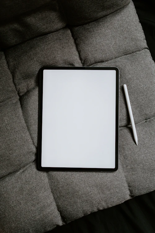 Tablette en contrôle qualité final
