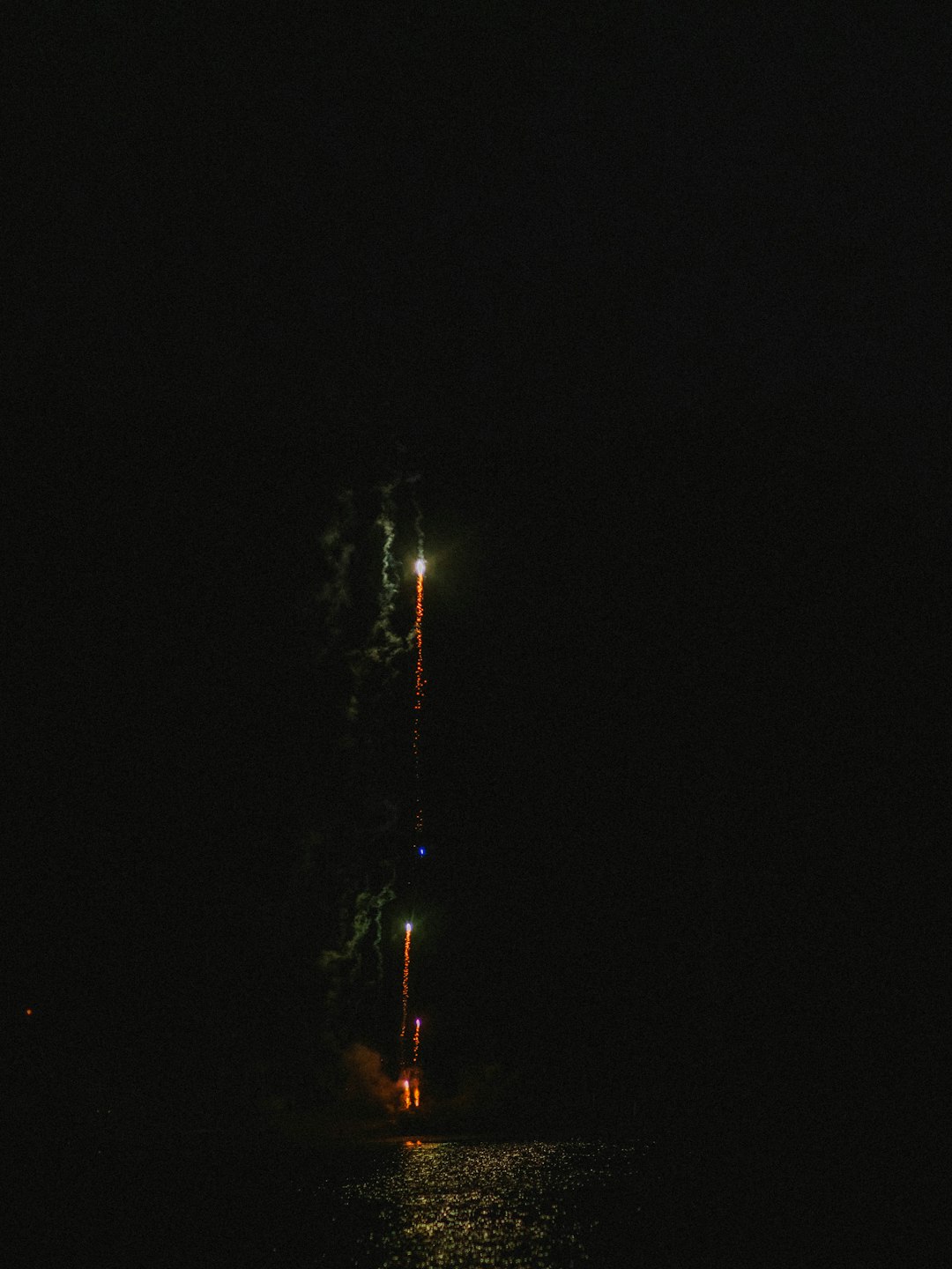 fireworks display during night time