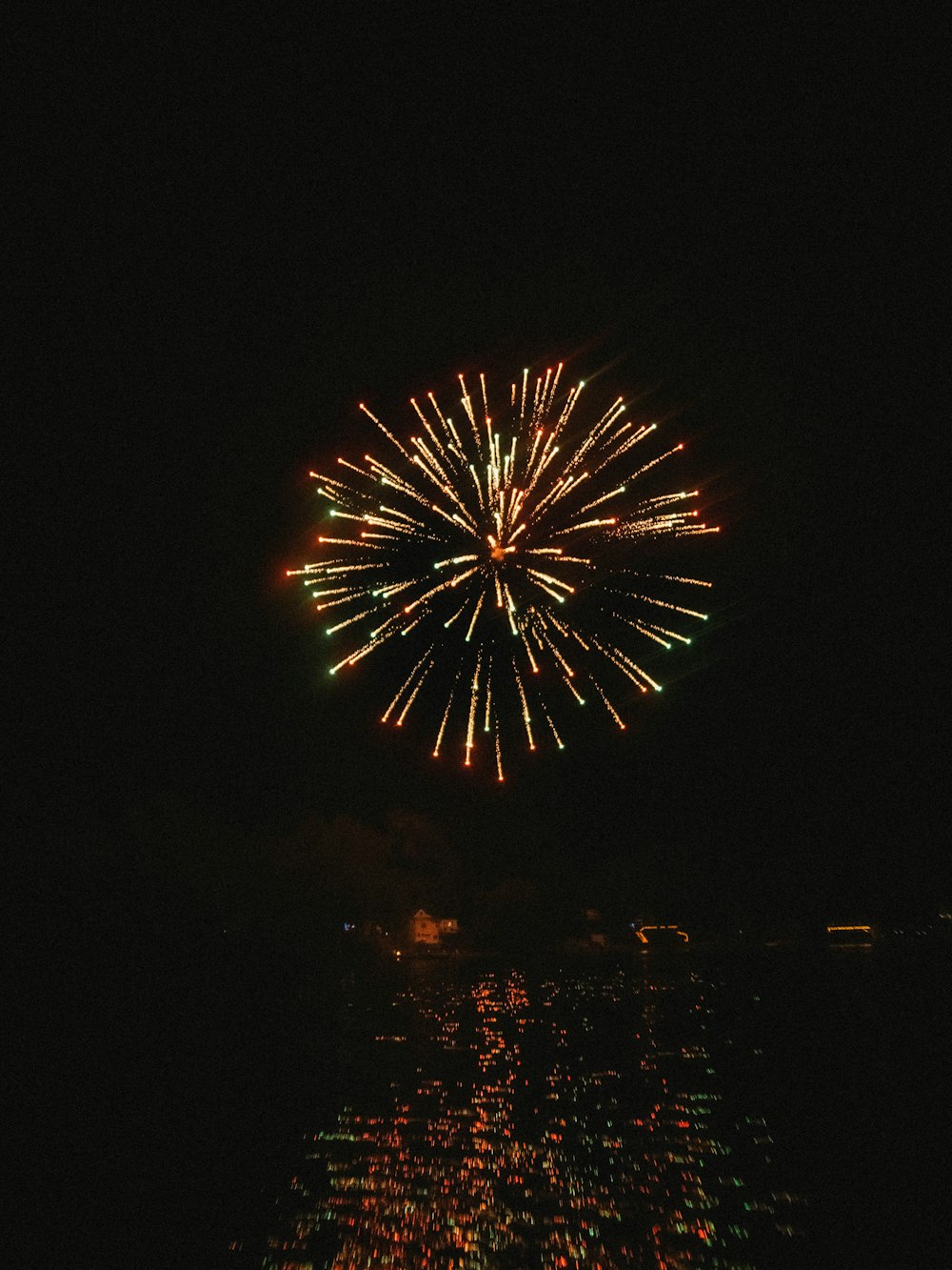 fireworks display during night time