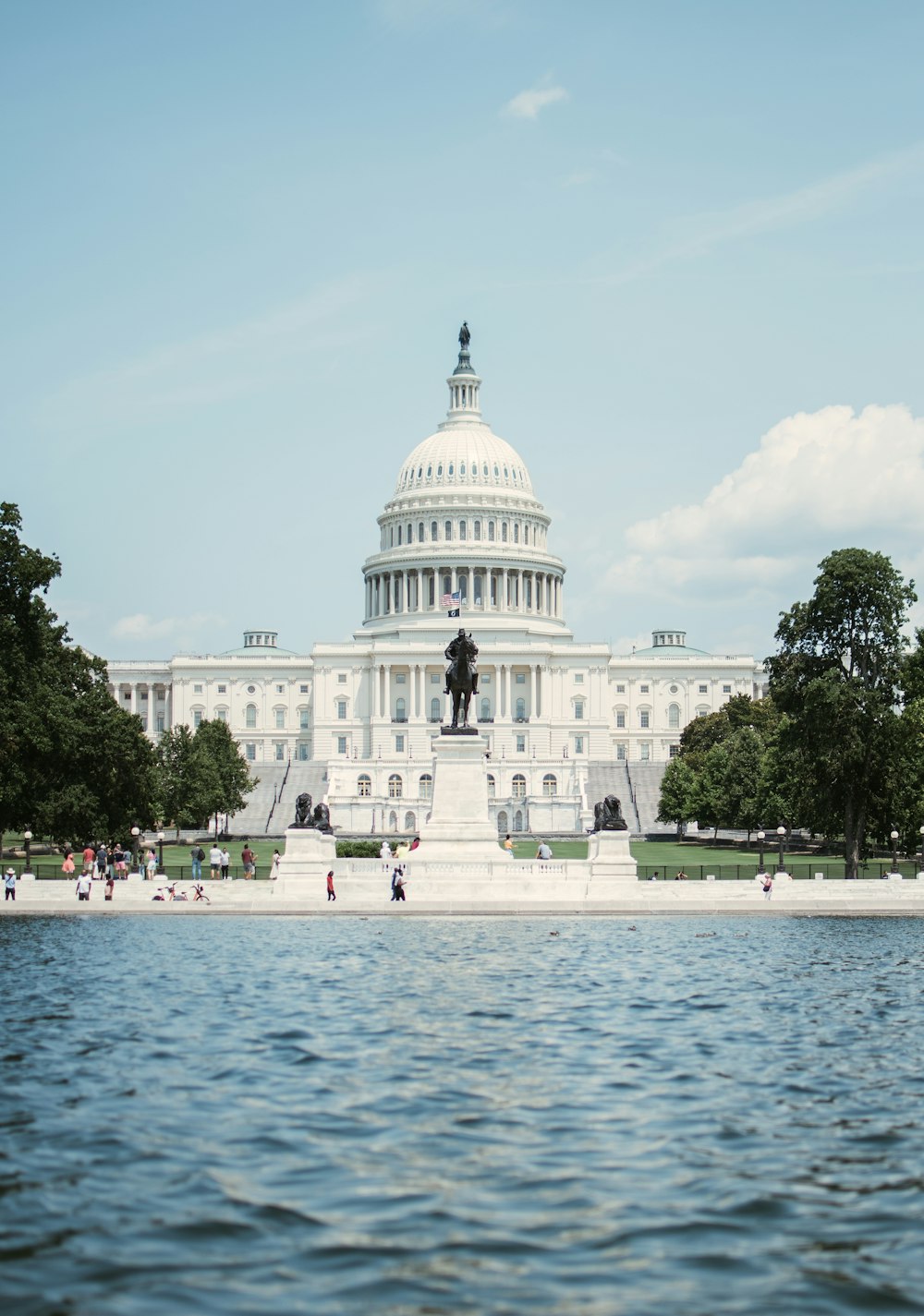 white dome building near body of water during daytime