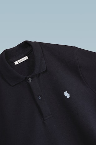 black under armour polo shirt