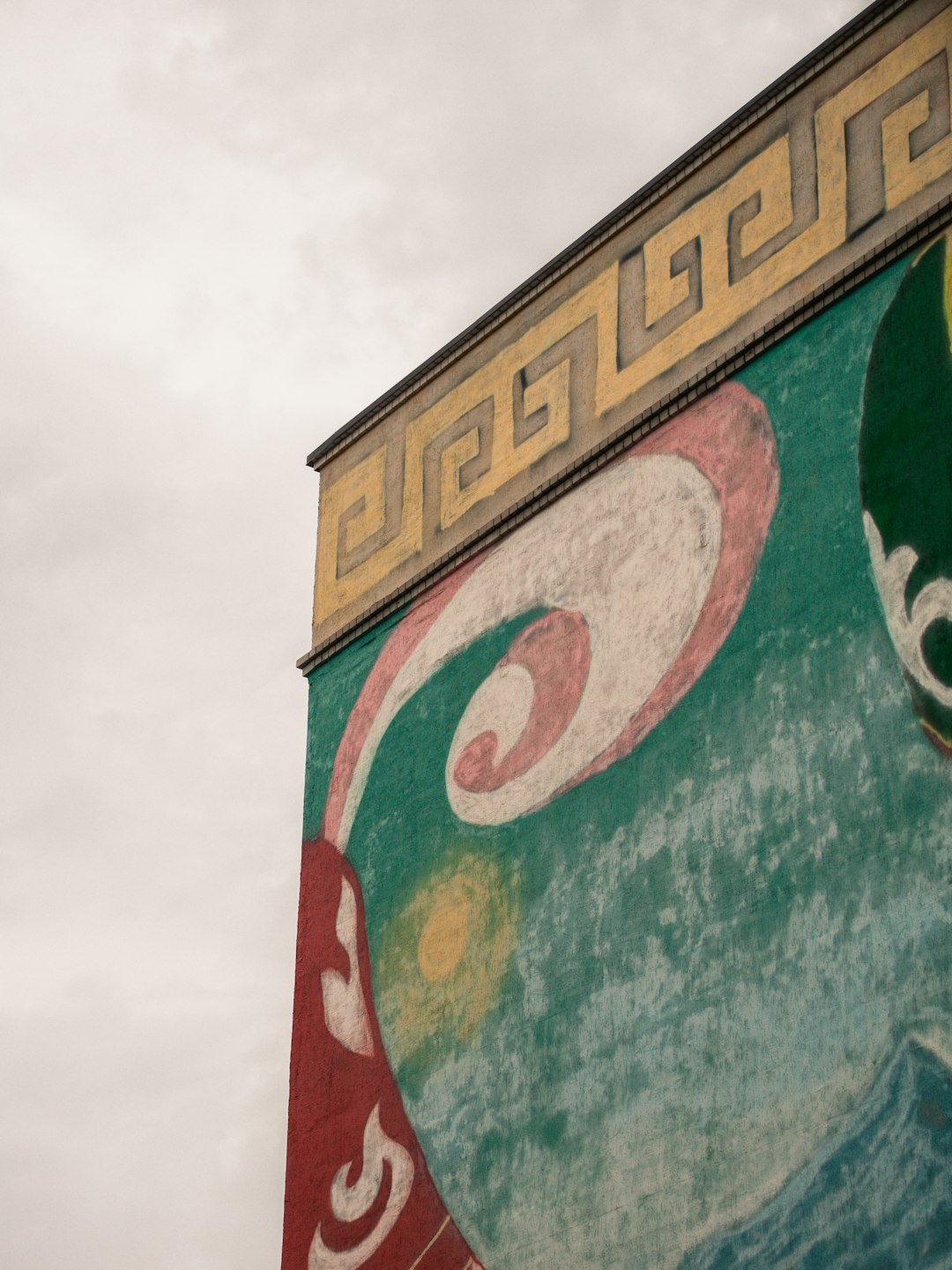 green and brown wooden signage