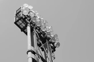 grayscale photo of metal pipe