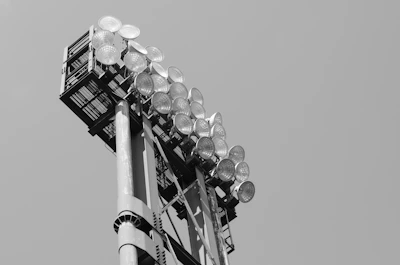 grayscale photo of metal pipe