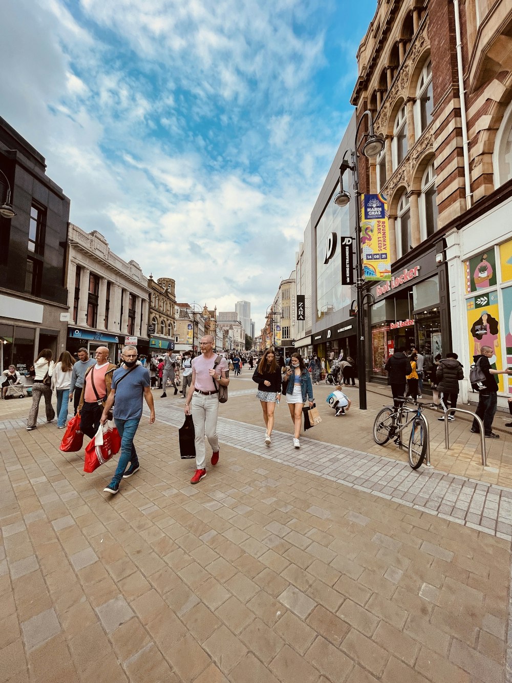 people walking on street during daytime