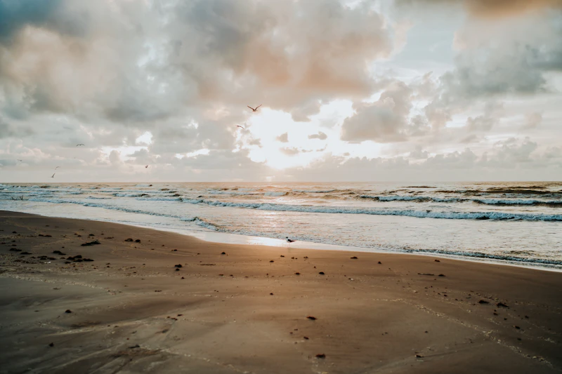 Texas Gulf Coast waves