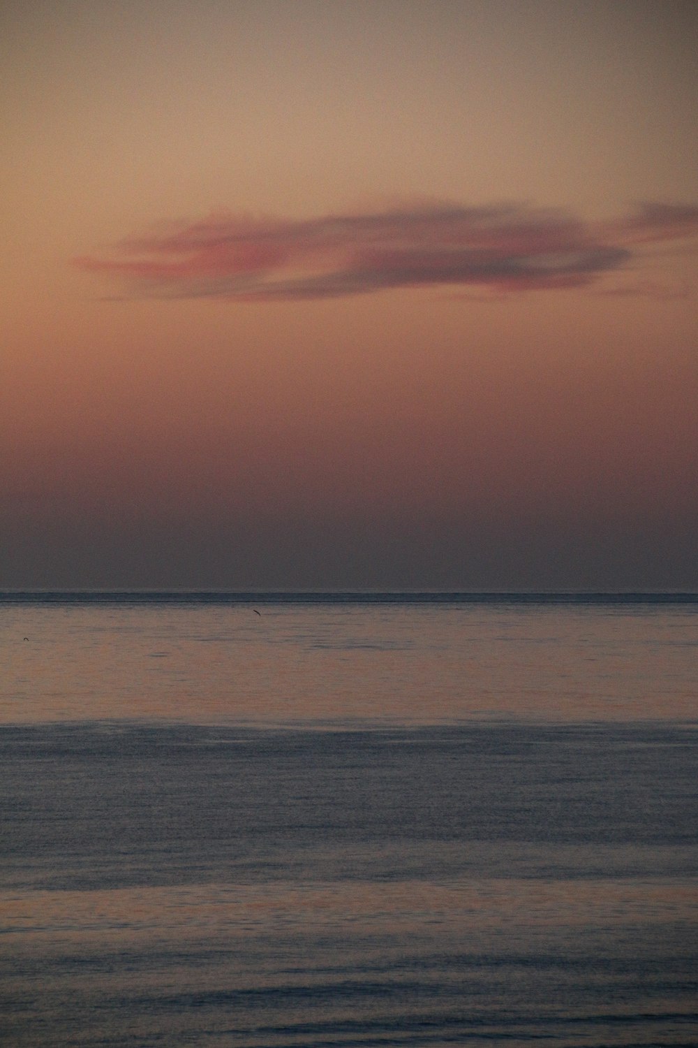 blue sky over the sea