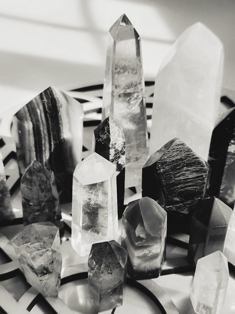 Clear Quartz Crystal Set