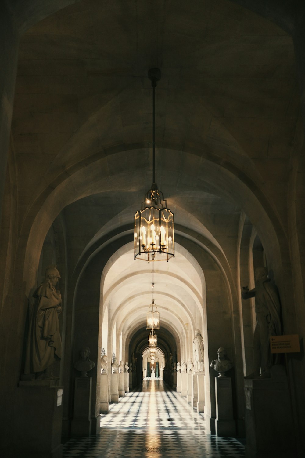 white and gold cathedral ceiling