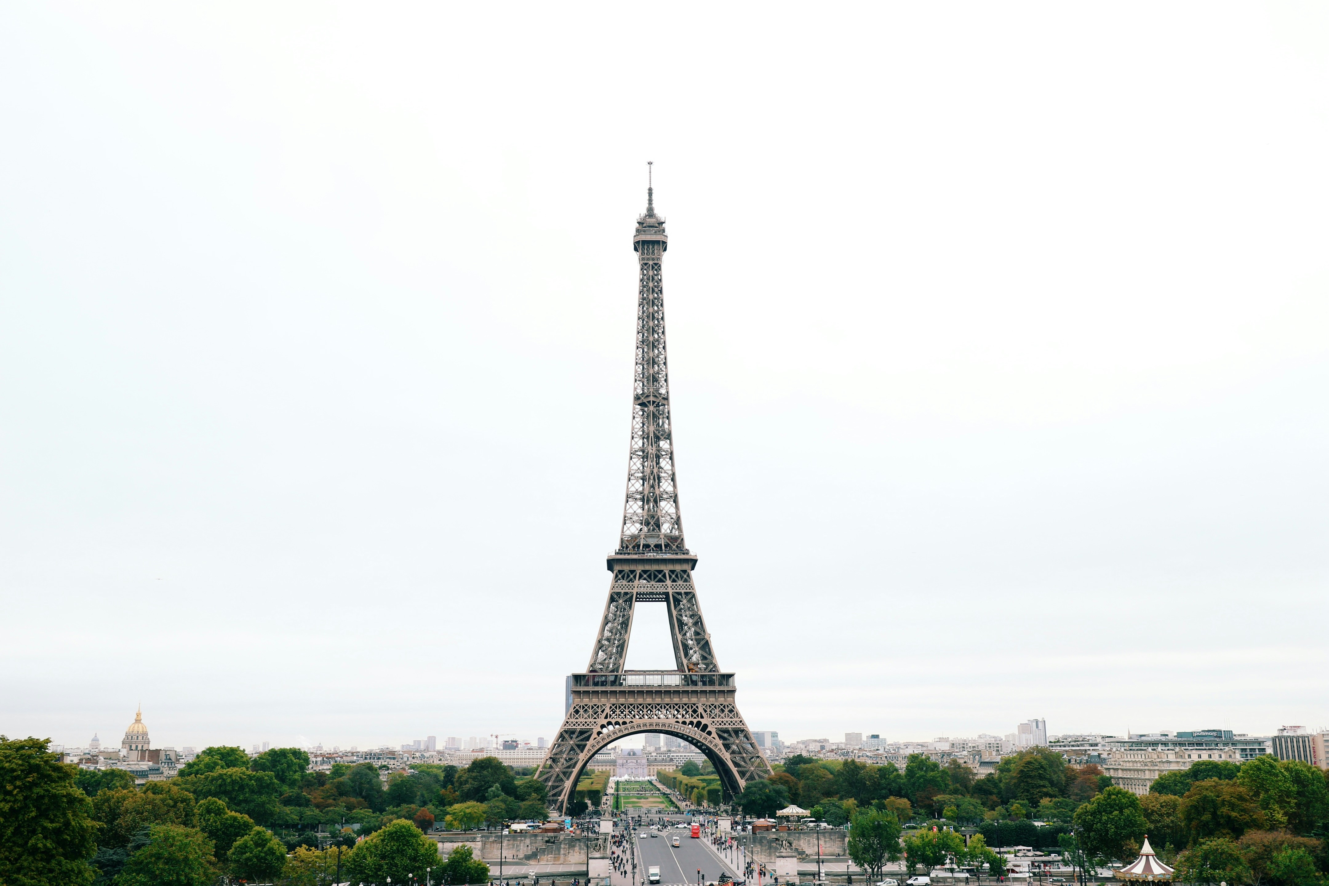 eiffel tower in paris during daytime, Palais de Chaillot, Paris, 2017