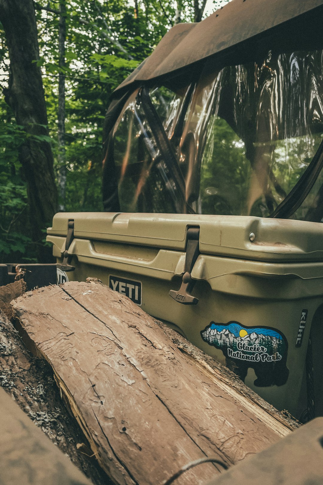  brown and gray travel luggage cooler