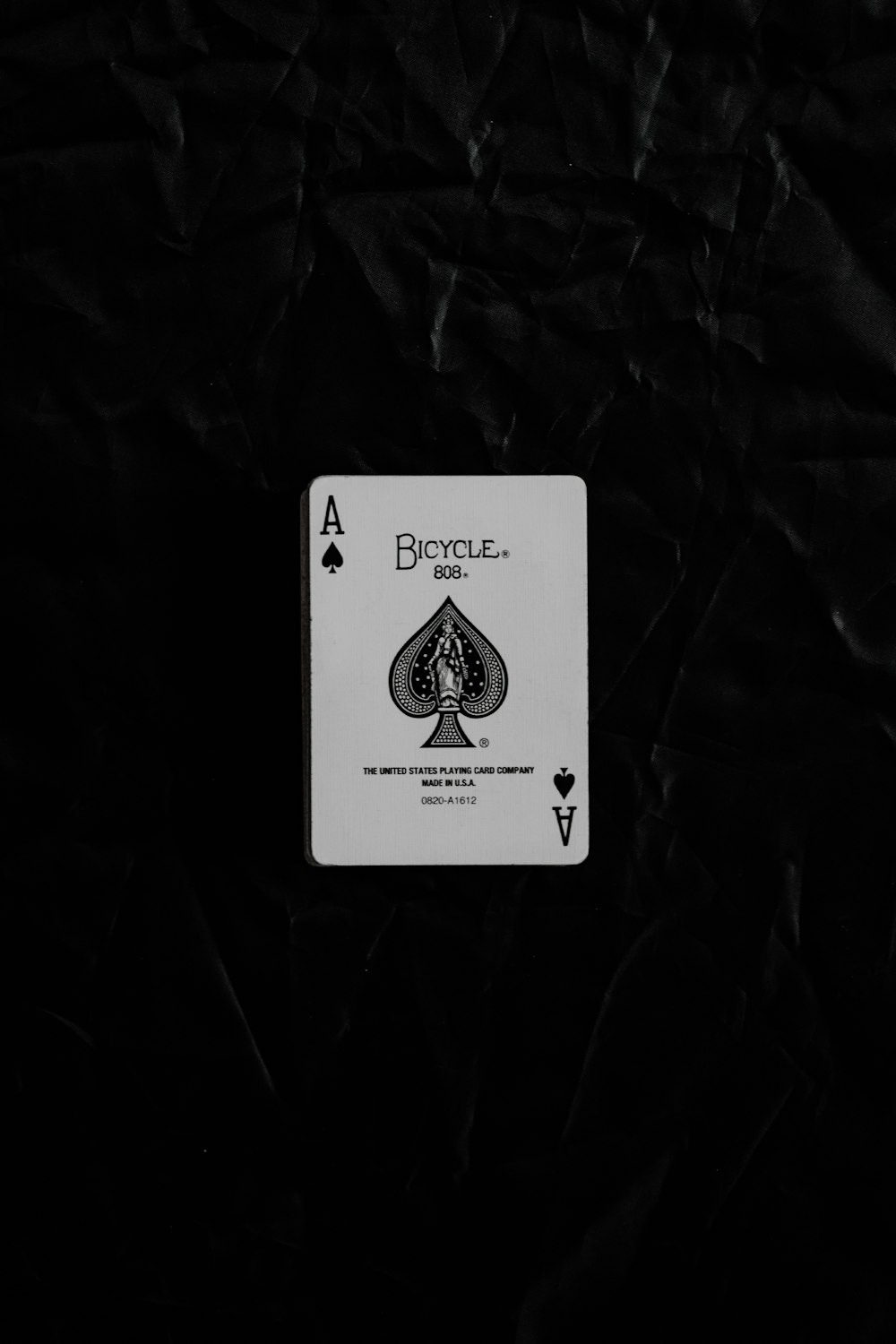 ace of spade playing card