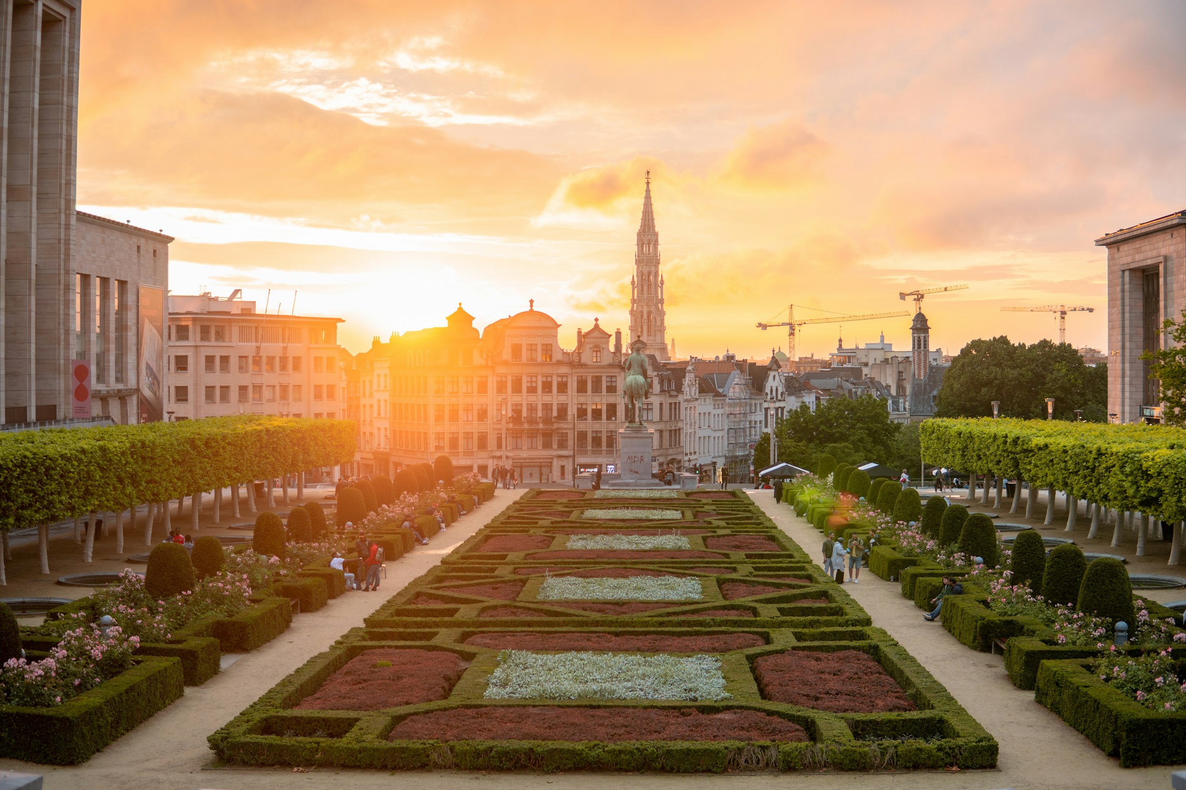 Déménagement à Bruxelles, Team Courses