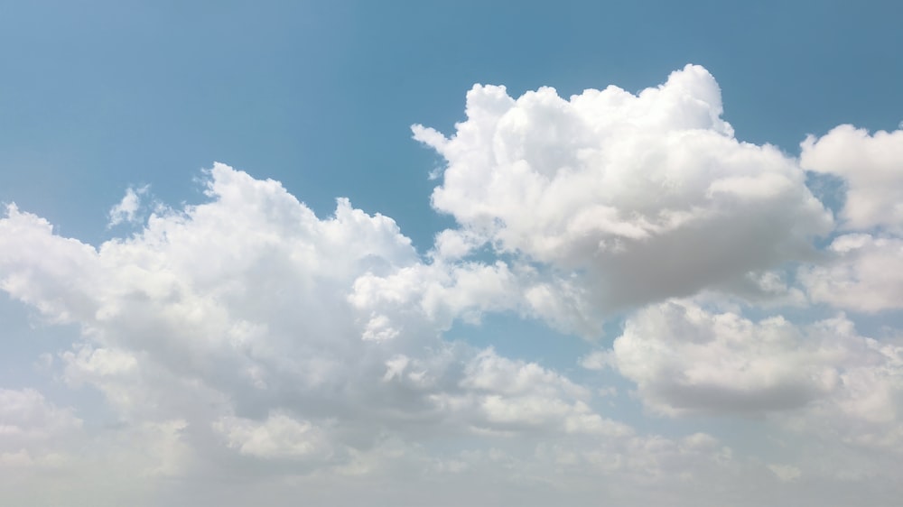 white clouds and blue sky during daytime