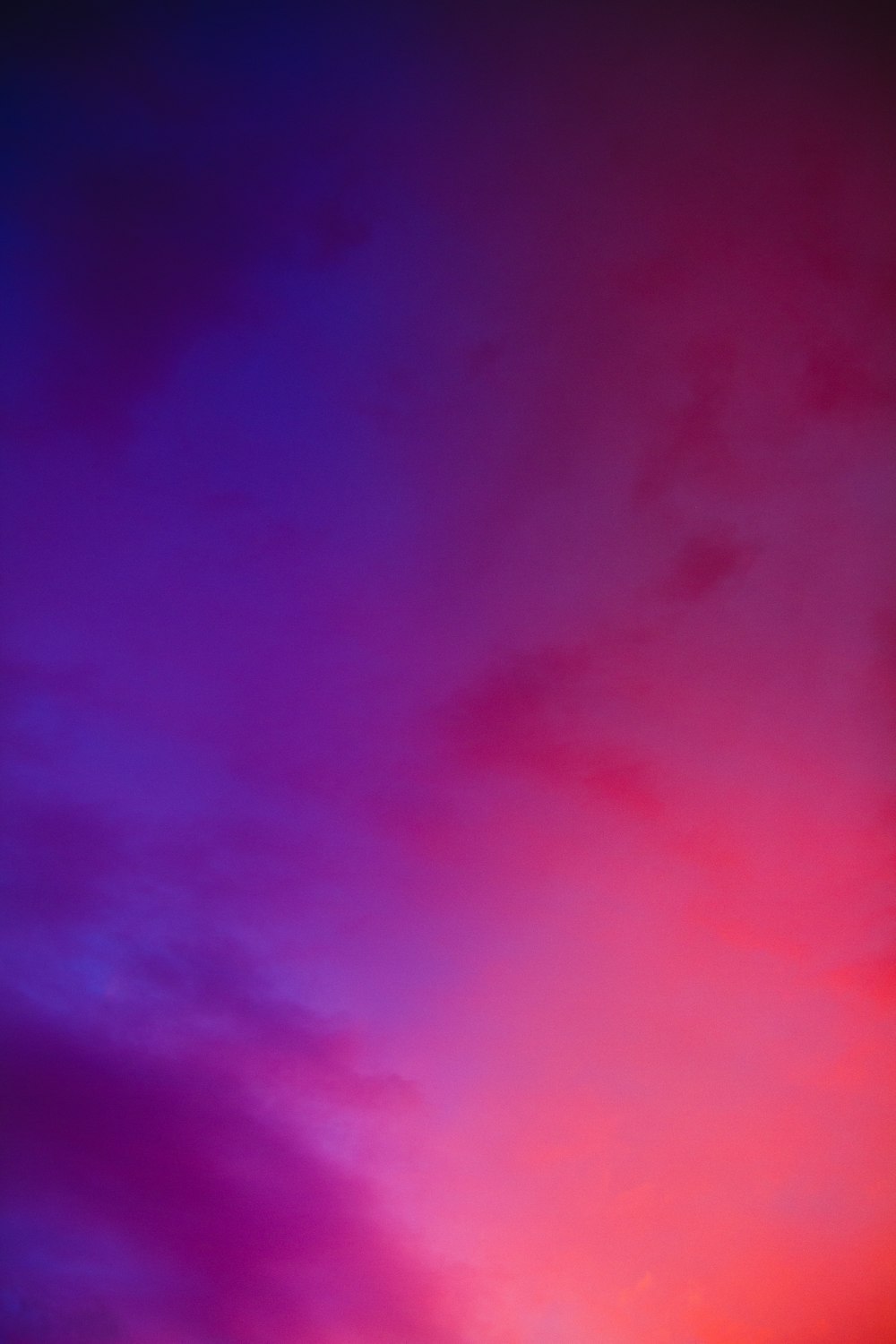 purple and pink cloudy sky