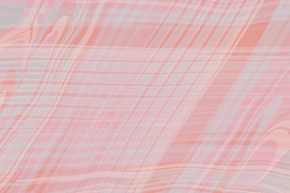 pink and white plaid textile