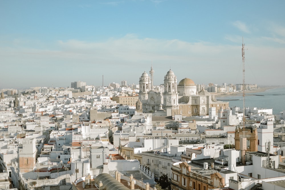 aerial view of city buildings during daytime