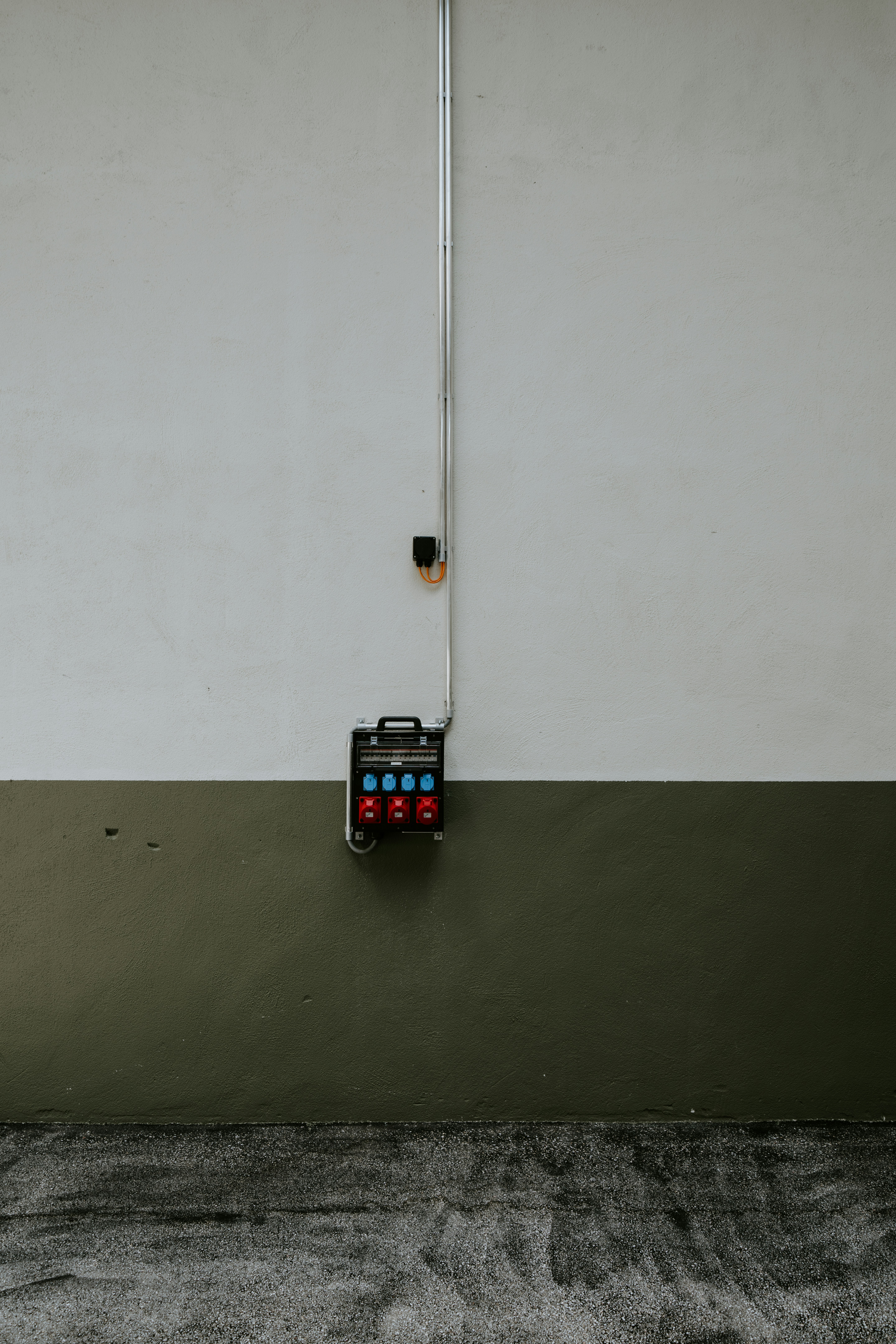 black and red electronic device