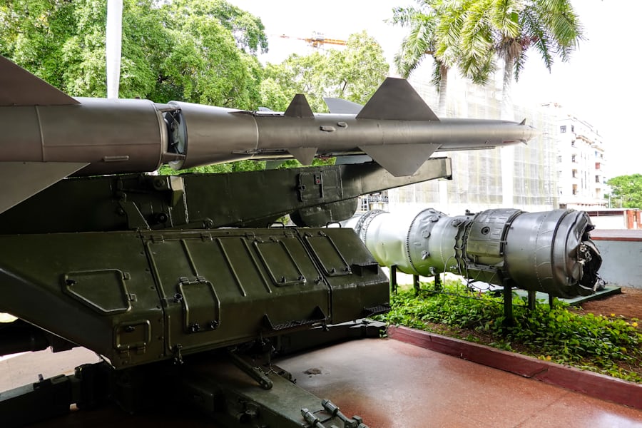 A missile at a musem in Havana, Cuba (Jeremy Bezanger via Unsplash)
