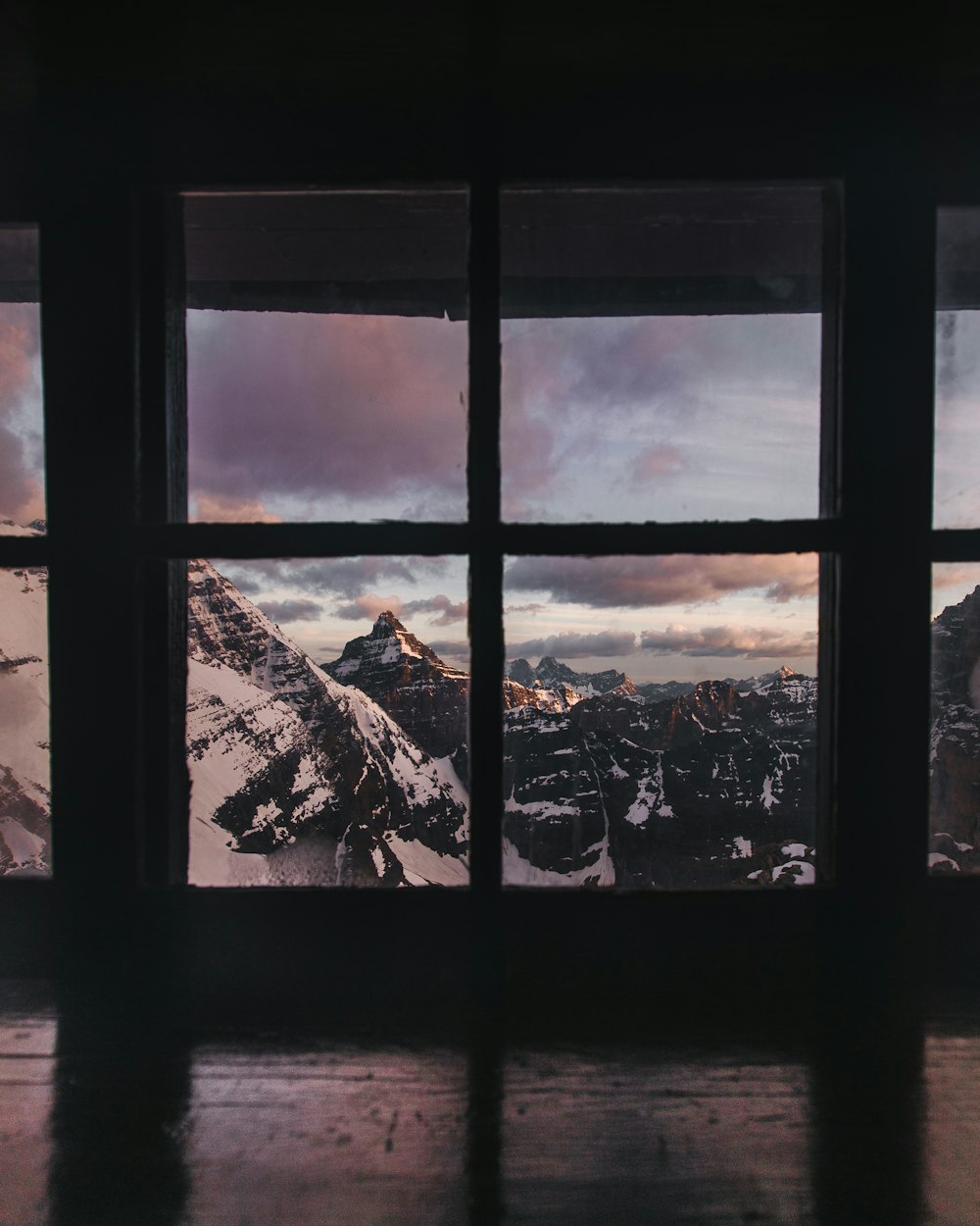 snow covered mountains during daytime