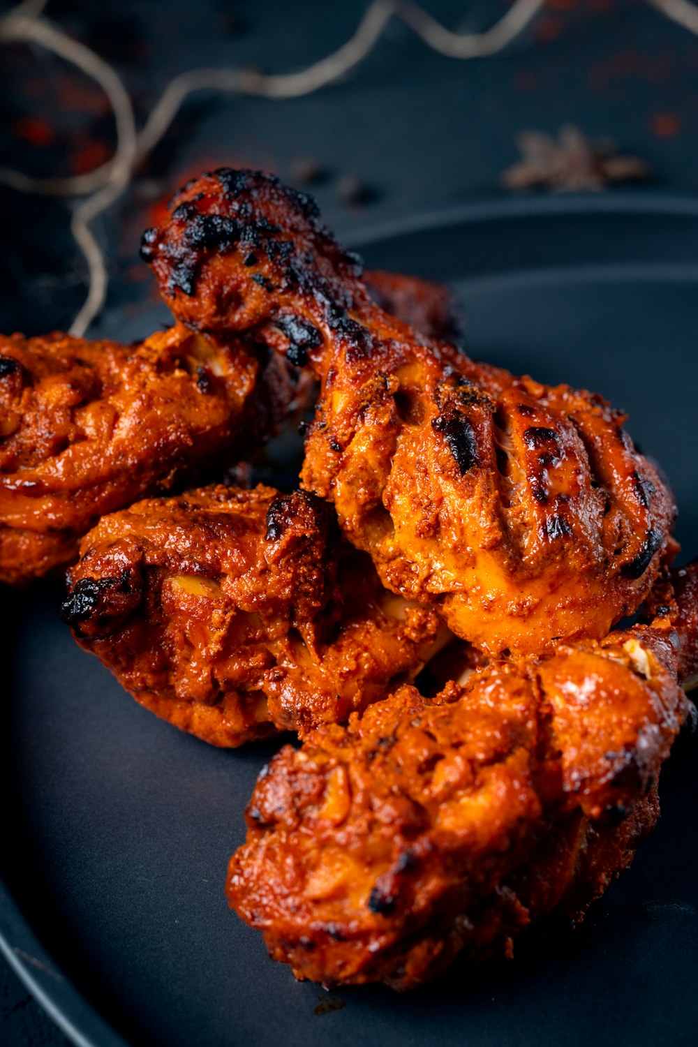 fried chicken on white ceramic plate