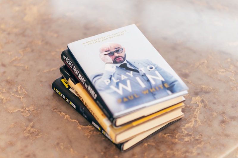 stack of educational and professional books