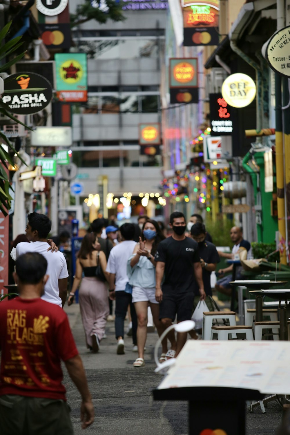 people walking on street during daytime