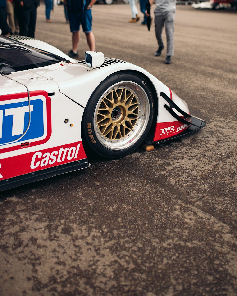 white and red porsche 911 on track