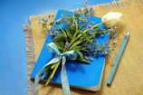 green and white flower bouquet