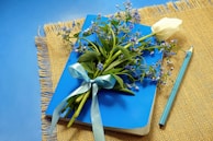 green and white flower bouquet