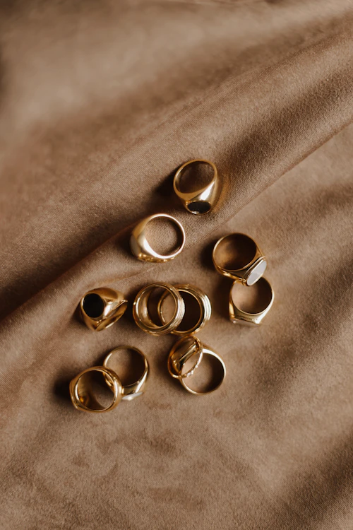 Crown Star Rose Gold Band