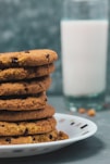 cookies on white ceramic plate